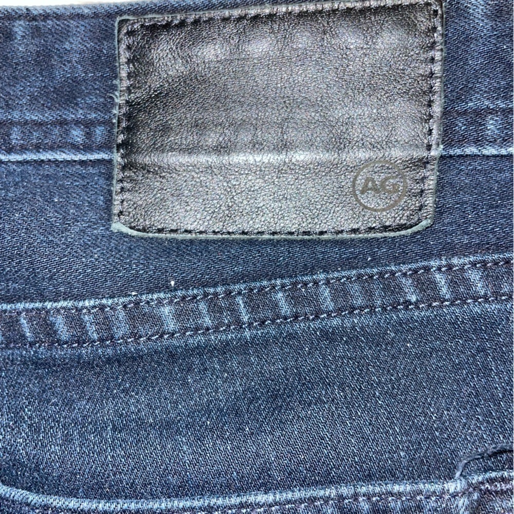 Adriano Goldschmied AG The Graduate Tailored Leg Dark Blue Jeans Men's 32x34‍‍‍‍ - Picture 11 of 12